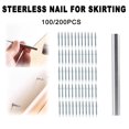 thumbnail image 2 of YSABOXY 100/200X Double-Head Skirting Thread Seamless Nail Nail US Nails, 2 of 6