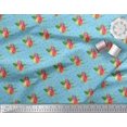 thumbnail image 2 of Soimoi Cotton Poplin Fabric Leaves Tropical Print Sewing Fabric Yard 56 Inch Wide, 2 of 3