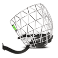 thumbnail image 1 of Powertek Cage de Ringuette V3.0 _ Protection du Visage Certifiée CSA _ Aîné/grand/Chrome, 1 of 16