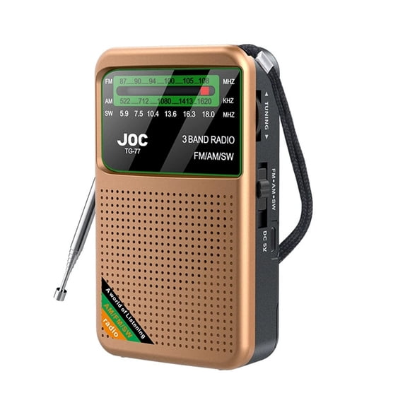 Yingyy ABS Best Reception SW Radio Pocket AM FM SW radio features multi Band For Emergency Emergency Pocket Radio FM AM