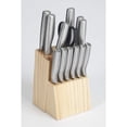 thumbnail image 4 of Oster Eckert 15 Piece Cutlery Set w/Pine Block, 4 of 6
