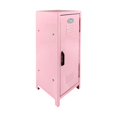 thumbnail image 3 of Small Makeup Storage Cabinet Vertical File Cabinet for Cotton Pad Entryway Pink, 3 of 8