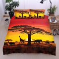 thumbnail image 1 of Ensemble de Literie Coucher de Soleil Africain 1, 1 of 6