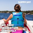 thumbnail image 3 of TRC Recreation Super Soft Medium Child Life Jacket Swim Safety Vest, Marina Blue, 3 of 8