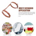 thumbnail image 4 of Leather Binding Strap Blanket Carrying Belt Floor Blanket Strap Adjustable Blanket Strap, 4 of 9