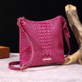 thumbnail image 2 of Retro crocodile pattern ladies handbag, daily match, all-match occasion,Colorful-10, 2 of 16