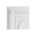 thumbnail image 1 of Fasade Easy Installation Rosette Gloss White Glue Up Ceiling Tile/ Ceiling Panel (12" X 12" Sample), 1 of 3