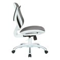 thumbnail image 4 of Chaise de Bureau Riley en Tissu Maillé Noir, 4 of 7
