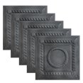thumbnail image 1 of Great Lakes Tin 2ft Ceiling Tiles 5 Pack Premium Tin-Plated Steel Class A Fire Rated, 1 of 6