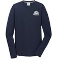 thumbnail image 1 of Gravity Outdoor Co. Performance Long Sleeve Shirt - Deep Navy - White Logo - S, 1 of 2