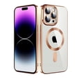 thumbnail image 1 of [PST] iPhone 15 Pro Case, Hybrid TPU Back Cover with Magnetic Wireless Charging (MagSafe Compatible), 1 of 4