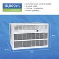 thumbnail image 3 of Denali Aire® 18,000 BTU 230-Volt Window Air Conditioner - Efficient Cooling, 3 of 5