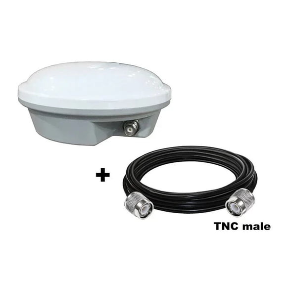 AG35 For Agricultural Machinery Survey GNSS Antenna Supporting GPS For Galileo Glonass Beidou L1 L2 L5 Signals with IP67 Waterproof and Dustproof Design (antenna +TNC-TNC)