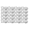 thumbnail image 1 of 30PCS Plastic Coated Wire Paperclip Bookmark Clip File Business Card Holder Office Supplies, 1 of 14