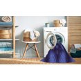 thumbnail image 2 of Ahgly Company Tapis d'Intérieur Lavables en Machine, Ronds, Bleu Nuit Transitionnel, Ronds de 3', 2 of 7