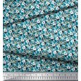 thumbnail image 2 of Soimoi Poly Georgette Fabric Floral Shirting Fabric Prints by Yard 42 Inch Wide, 2 of 3