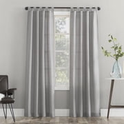 Mainstays 2-Pack Jensen Tab Top Semi-Sheer Window Curtains Panel Pair