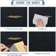 thumbnail image 3 of Leather Adhesive Roll, Leather Repair Patch, Faux Leather Sticker, Leather Repair Patch, Leather Patch Kit, For Repairing and Renovating Leather Sofa Furniture Car Seat, 35 x 137 cm, 3 of 5