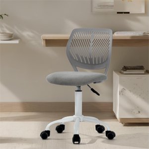 Homy Casa Ergonomic Kids Desk Chair with Height Adjustable Swivel Wheels, Sturdy Construction