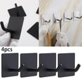 thumbnail image 2 of Heavy Duty Stick Hook Holders For Hanging Stainless Steel 4 Pack, 2 of 6