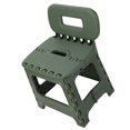 thumbnail image 1 of Folding Step Stool, Portable Small Kids Step Stool, with Carry Handle Ergonomic Design, Weight Capacity Up to 300 Pounds, Compact, for Picnics, Camping, Dining, Fishing, Barbecuing, 1 of 7
