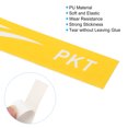 thumbnail image 4 of Unique Bargains 9.8'x0.7' Badminton Racket Head PU Protector Sticker Racquet Guard Tape, Yellow 4 Pack, 4 of 6