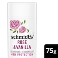 thumbnail image 1 of Schmidt's  Rose & Vanilla Natural Origin Deodorant, 1 of 7