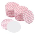 thumbnail image 1 of Unique Bargains Doublure de Couvercle en Mousse 51 Mm/1,99 Po, 100 Pcs Joint Sensible à la Pression Résistant PS Blanc Rouge, 1 of 7
