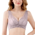 thumbnail image 1 of Harpily 2025 Bra Bra For Womens Underwire Bra Lace Floral Bra Unlined Unlined Plus Size Full Coverage Bra, 1 of 5