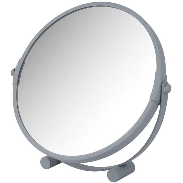 Makeup Vanity Mirror 1x / 3X Magnifying 360 Degree Swivel Magnifying Mirror Portable Tabletop Mirrors