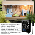 thumbnail image 5 of Ventilateur de Refroidissement Intelligent pour Réservoir de Reptile avec Affichage LED, Ventilateur de Ventilation à Vent Fort, Ventilateur de Refroidissement à Faible Bruit (Fahrenheit), 5 of 5