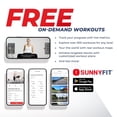 thumbnail image 4 of Sunny Health & Fitness Interactive Slim Folding Treadmill with Advanced Brushless Technology, Enhanced Stabilization, Exclusive SunnyFit App Bluetooth Connectivity, 4 of 6
