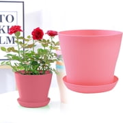 SuChun Flower Pot Flower Pots House Plant Pots Decorative Flower Pots Indoor Planter Pots Flower Watering Pot Pot Pots Garden Pots Bonsai Planter Pot Plant Pots Pink