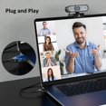 thumbnail image 2 of NexiGo N660P 1080P 60FPS Webcam with Software Control, Dual Microphone & Cover, Autofocus, HD USB Computer Web Camera, for OBS/Gaming/Zoom/Skype/FaceTime/Teams/Twitch, 2 of 7