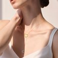 thumbnail image 4 of Dvkptbk Collier Lettre Colliers Initiales pour Femmes Collier Lettre Délicat Pendentif Collier Ras-du-Cou Collier Tendance Mignon Bijoux Collier Bijoux, 4 of 4