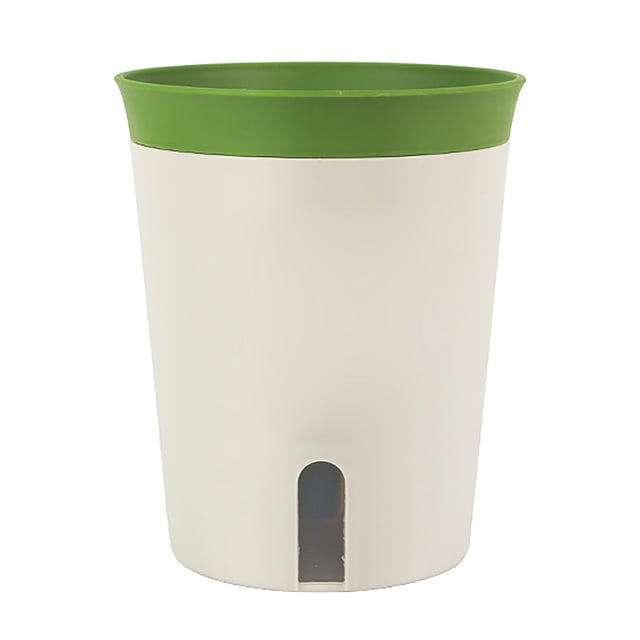Lazy Flowers Container Self Watering Flowerpot Light And Sturdy Garden Home Decoration Plastic Planter