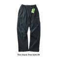 thumbnail image 3 of Shell Pants Hiking Trousers Camping Shell Pants Outfit Protector Multipurpose Multi Bag Overalls Solidness Hunting Equipment Black M, 3 of 9