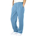 thumbnail image 4 of Men‘S Casual Solid Jogging Elastic Mid Waisted Sports Pants With Pockets Streetwear, 4 of 9