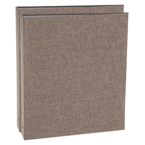 Uxcell 3 Binder de sonnerie, 2 Pcs A5 Taille Flexible Round Binder Grande Capacité Linge Planner Binder pour Business Home Classroom, Gris foncé