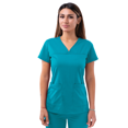 thumbnail image 1 of Adar Pro Scrubs For Women - Sweetheart V-Neck Scrub Top, 1 of 7