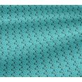 thumbnail image 5 of oneOone Viscose Jersey Aqua Blue Fabric Tree & Bear Cartoon Sewing Craft Projects Fabric Prints By Yard 60 Inch Wide, 5 of 5