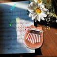 thumbnail image 5 of Birdeem Solid Wood 8-Tone Mini Thumb Piano Musical Instrument Wooden 8-Tone Finger Piano, 5 of 5