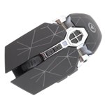 Souris de jeu sans fil, confortable souris sans fil rechargeable PC