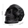 thumbnail image 3 of Todaioua Resin Skull, Human Head Model for Home Decoration, Halloween Statue, Skull Model for Bookshelf and Desktop, 3 of 7