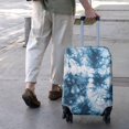 thumbnail image 4 of Travel Luggage Cover Suitcase Protector Fits 18-32 Inch Luggage Wheel Covers Patterned Travel Related Items Flower Luggage Protector Elastic Luggage Anti-scratch Suitcase Cover XL, 4 of 5