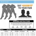 thumbnail image 3 of 3 Pairs Compression Socks for Women & Men, Socks for Running, Cycling, Athletic, Gray (L/XL), 3 of 6