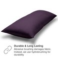 thumbnail image 4 of Bare Home Body Pillowcase - Zipper Closure - Ultra Soft - Double Brushed - Plum, 4 of 7