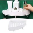 thumbnail image 4 of Jinsinto Corner Shower Caddy,shelf Organizer No-punching With Hook White, 4 of 5