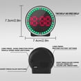 thumbnail image 3 of CEHVOM Car Accessories,HD Car HUD Head Up Display Universal Speedometer Display Speed With Hood Plug And Play Safe Driving Speed Display USB Interface And Car Charger, 3 of 8