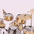 thumbnail image 4 of 8x Realistic Mini Drum Set Music set Dollhouse Instrument Accessories for Dollhouse Gold, 4 of 7